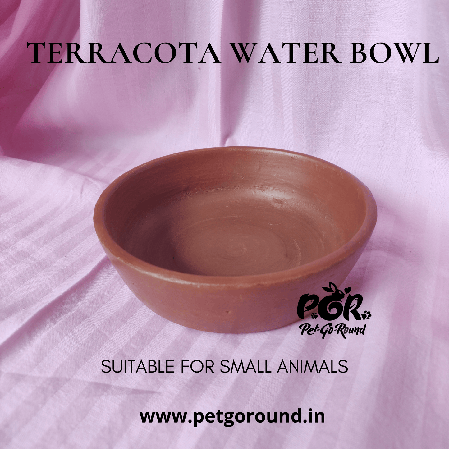 PGR Terracotta Water Bowl