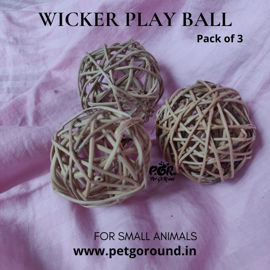 PGR Wicker Play Balls (Pack of 3)